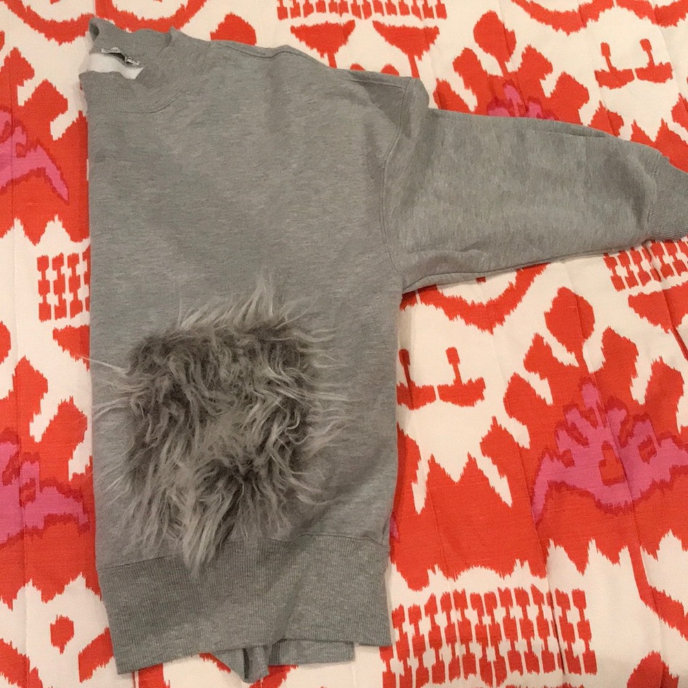 Zara oversized grey sweater